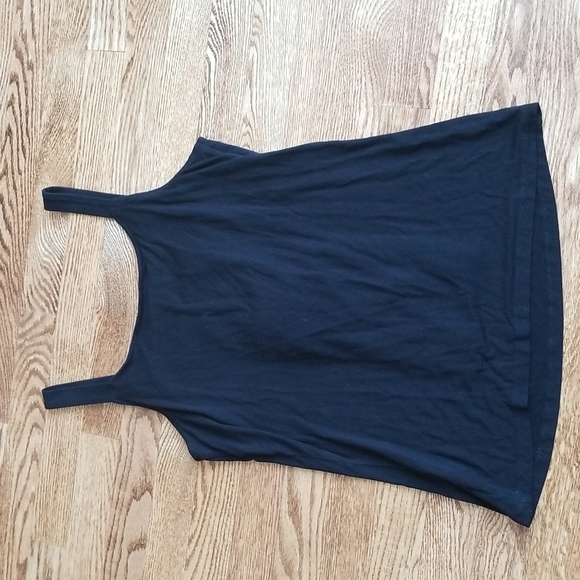 (S) lanalee Unique Rope Tie Front Detail Rayon Blend Tank Top - Picture 8 of 8